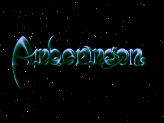 Ambermoon title screen for Amiga